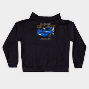 Skyline R34 Kids Hoodie